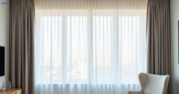 Restored vibrant drapes in acacia-ridge QLD after Matty Curtain Cleaning